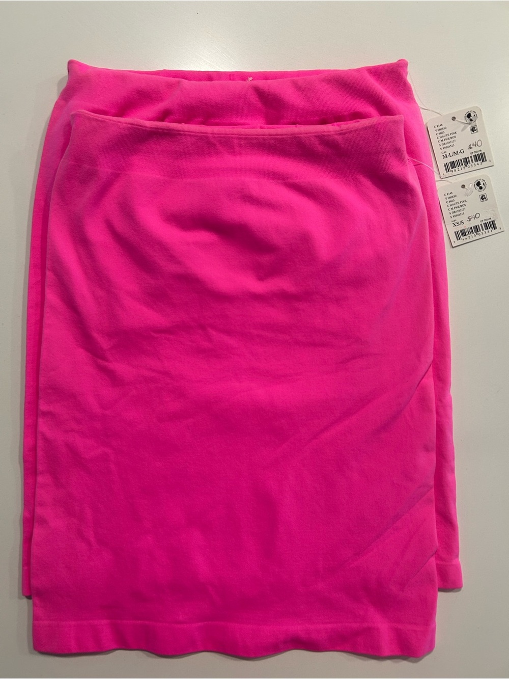 Free People Women’s Neon Pink Stretch tube top NWT
